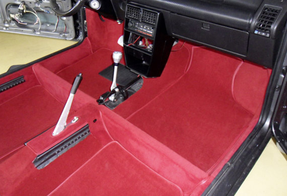 Teppicharbeiten Fiat Topolino