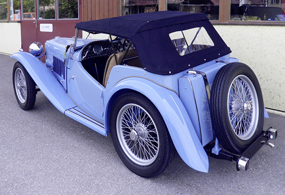 MG TC, 1947