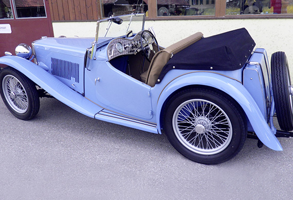 MG TC, 1947